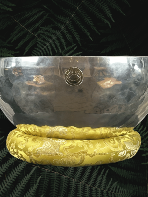 Silver New Moon Singing Bowl - 11