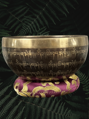 Hand Carved Handmade Singing Bowl - 57