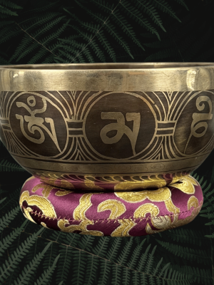 Hand Carved Handmade Singing Bowl - 59