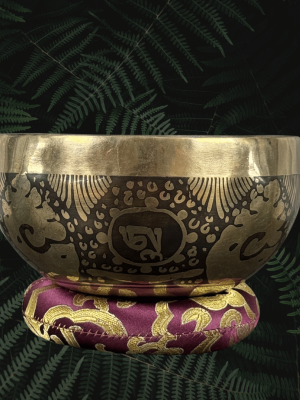 Hand Carved Handmade Singing Bowl - 63