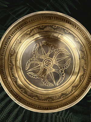 Hand Carved Handmade Singing Bowl - 72